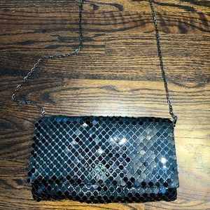 Black Shimmer Cross Body